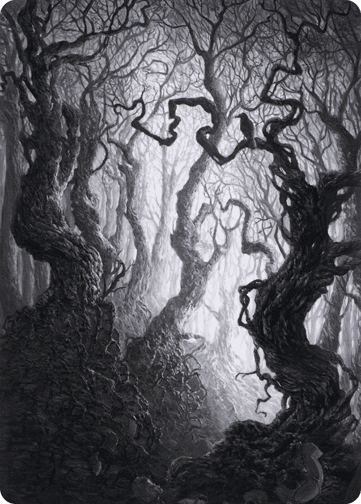 Forest — Midnight Hunt Art Series — Magic: The Gathering