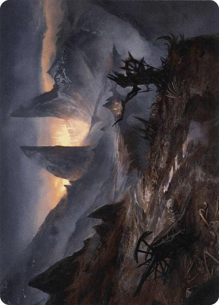 Haunted Ridge — Midnight Hunt Art Series — Magic: The Gathering