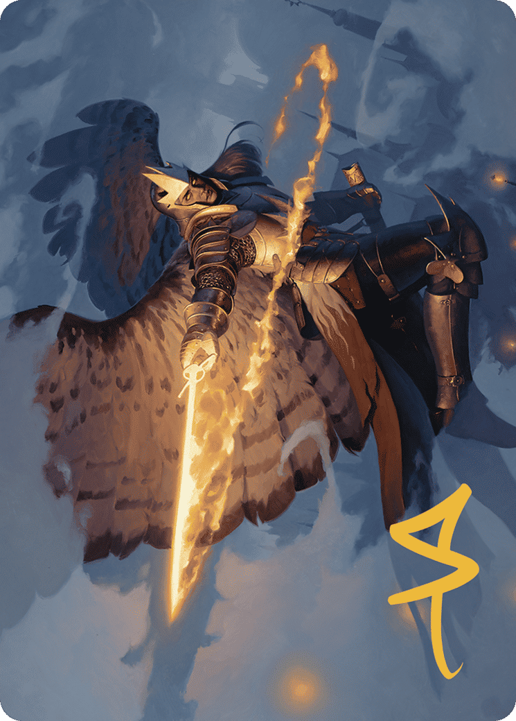 Aurelia's Vindicator — Murders at Karlov Manor Art Series — Magic: The Gathering