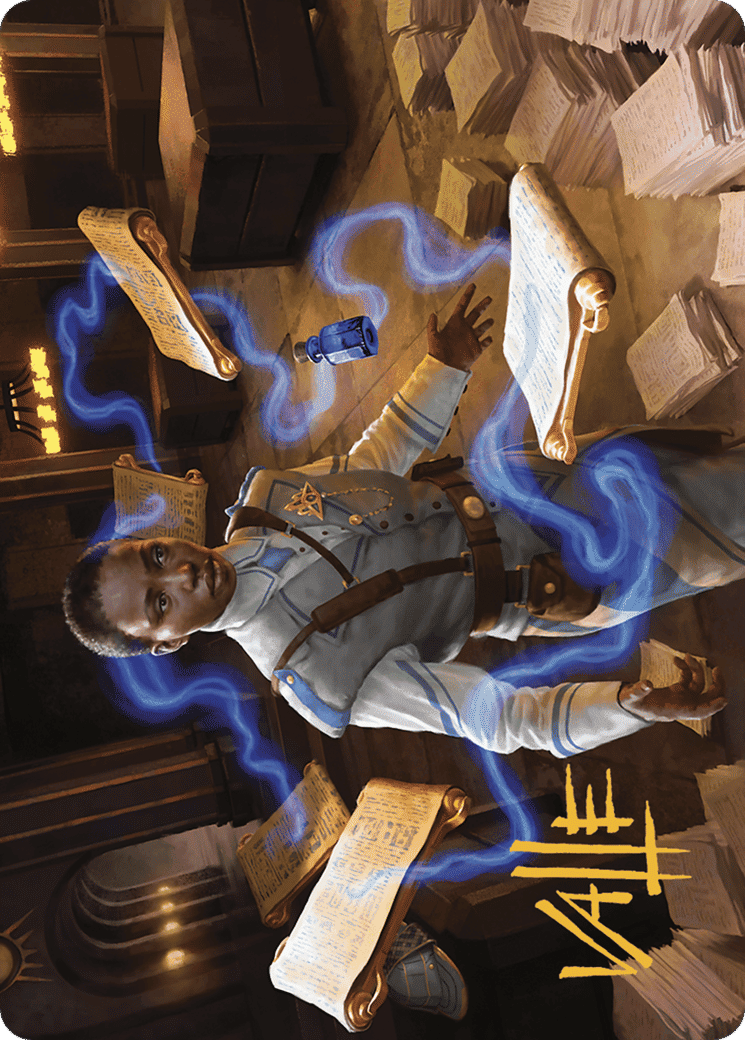 Case File Auditor — Murders at Karlov Manor Art Series — Magic: The Gathering