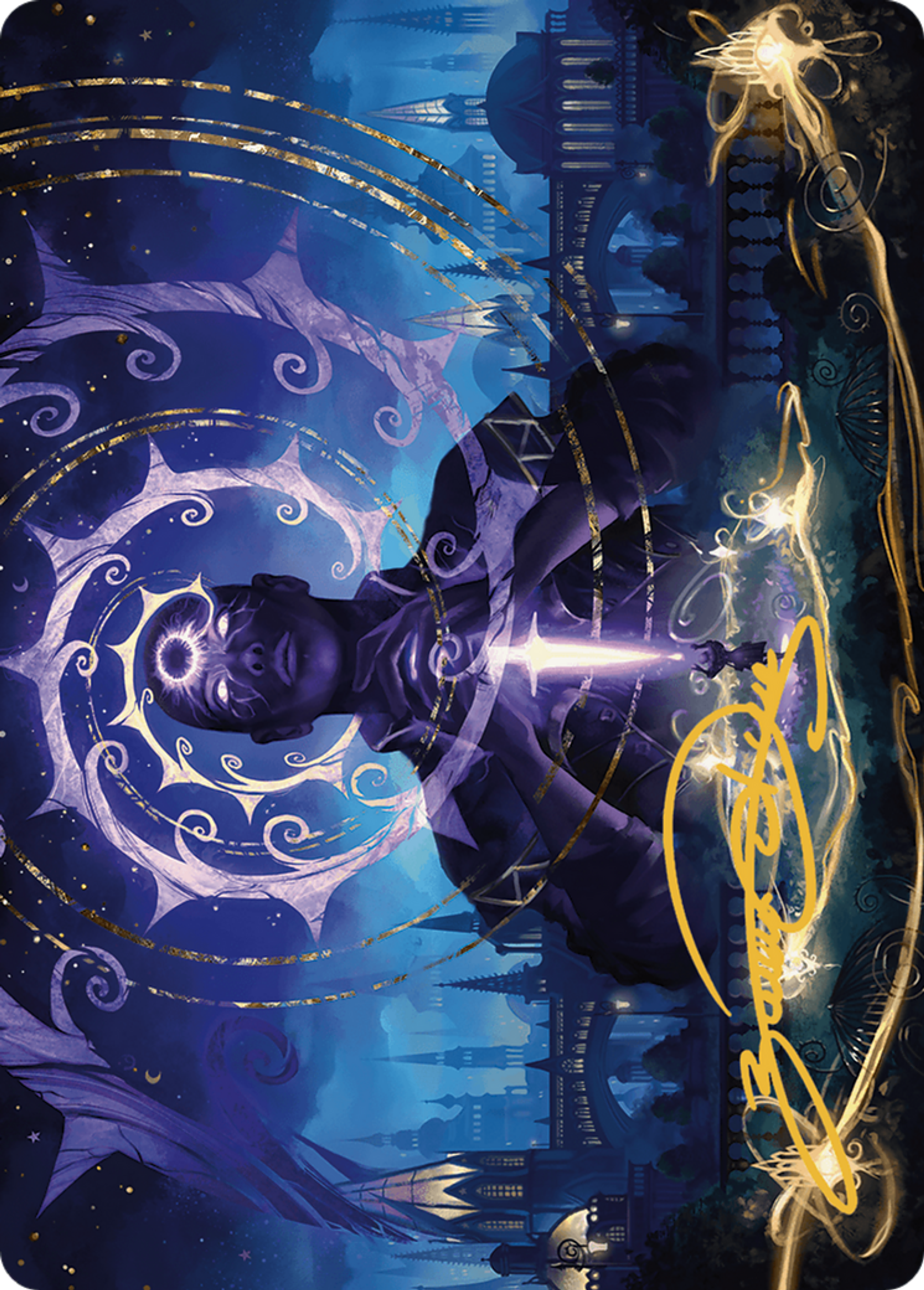 Coerced to Kill — Murders at Karlov Manor Art Series — Magic: The Gathering