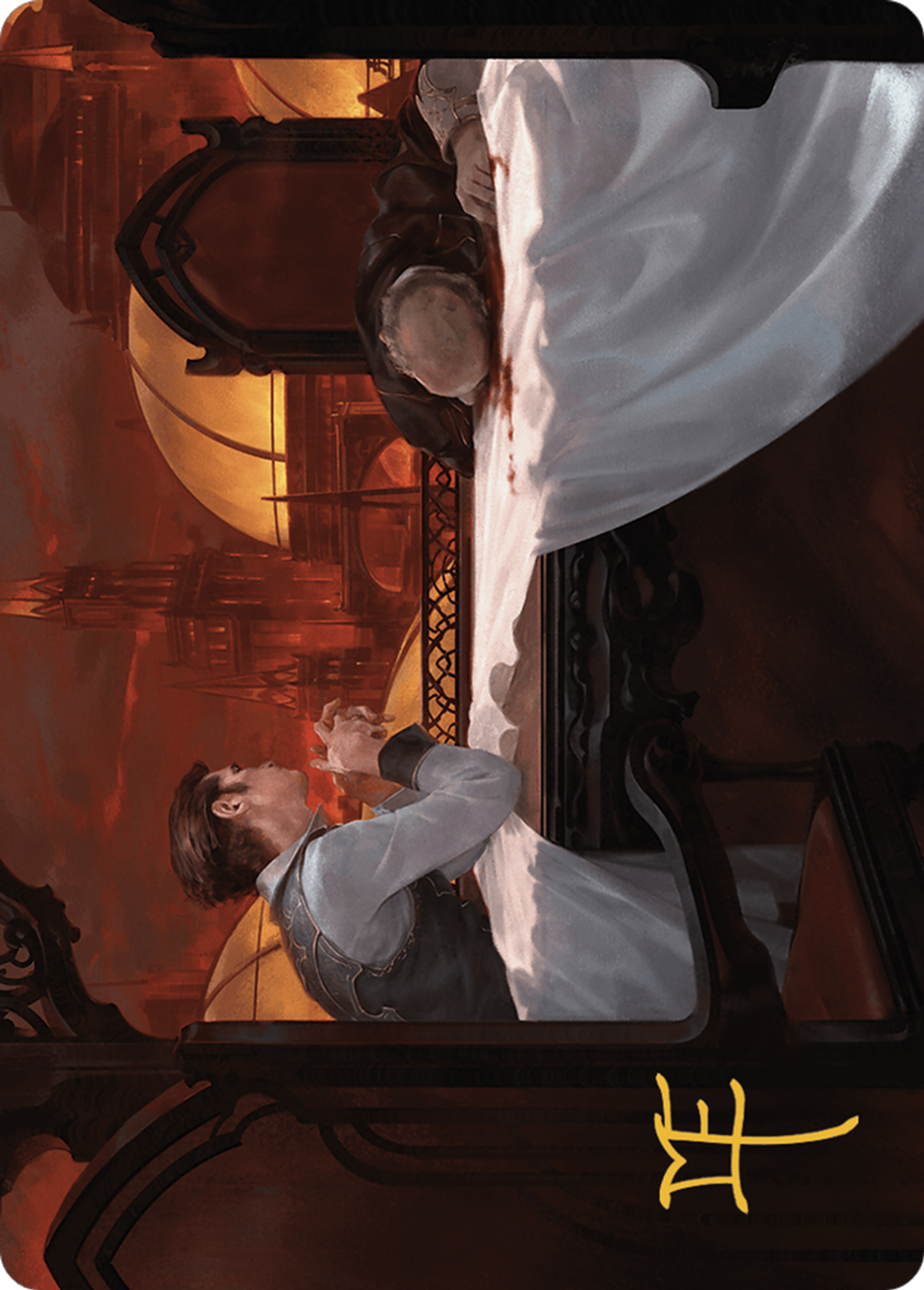 Expedited Inheritance — Murders at Karlov Manor Art Series — Magic: The Gathering