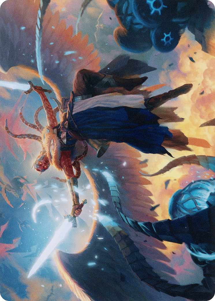 Boon-Bringer Valkyrie — March of the Machine Art Series — Magic: The Gathering