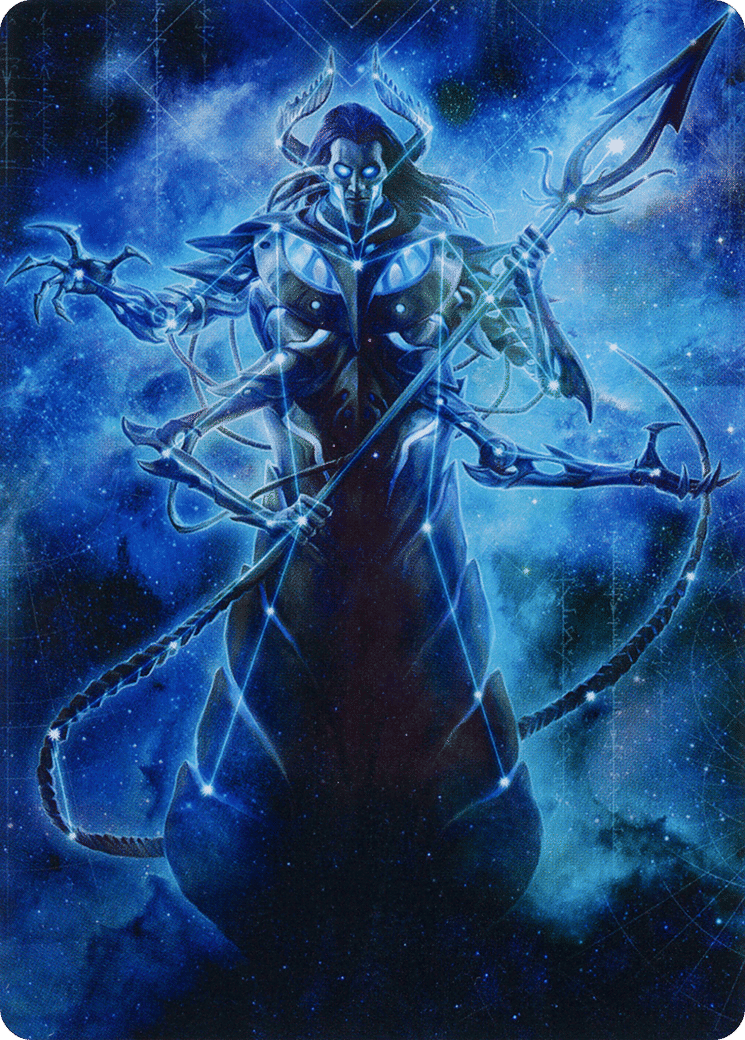 Heliod, the Warped Eclipse — March of the Machine Art Series — Magic: The Gathering