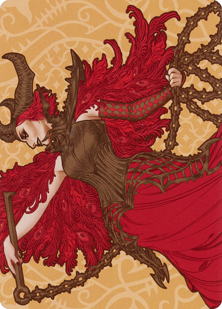 Judith, the Scourge Diva — March of the Machine Art Series — Magic: The Gathering
