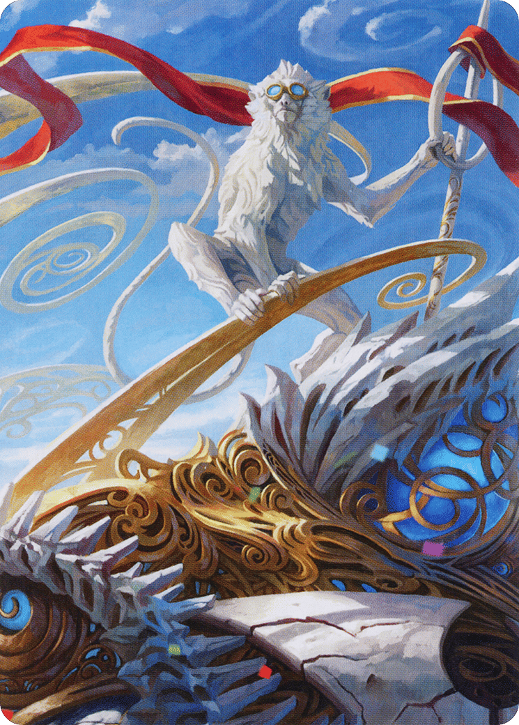 Ragavan, Nimble Pilferer — March of the Machine Art Series — Magic: The Gathering