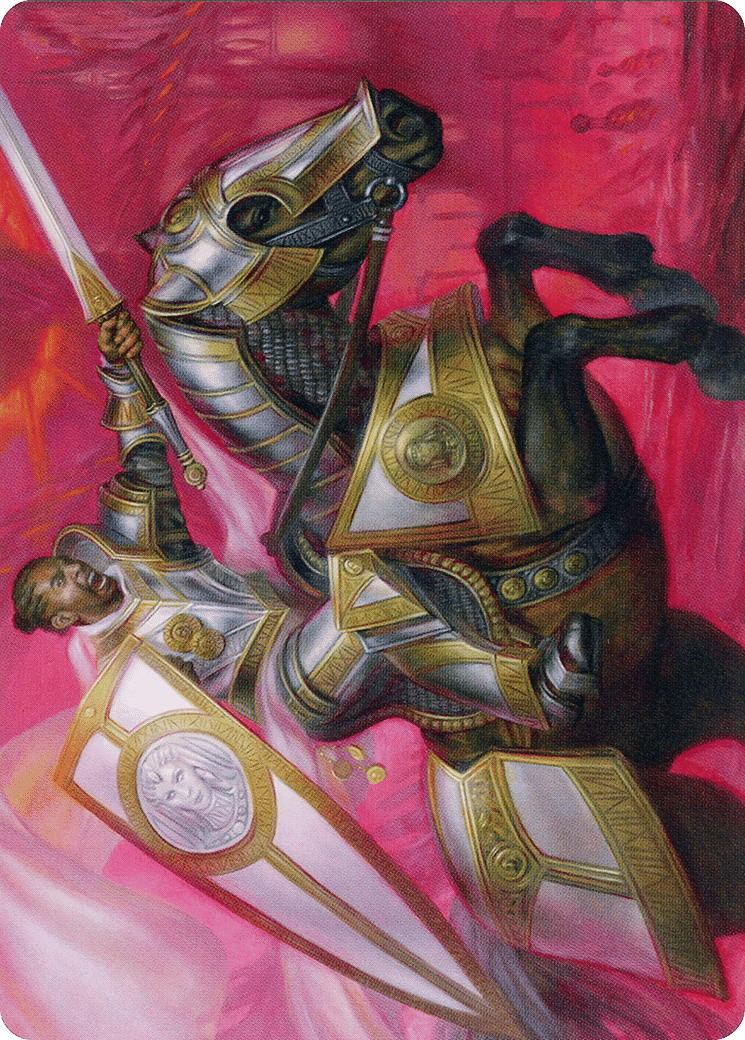 Sigiled Sentinel — March of the Machine Art Series — Magic: The Gathering