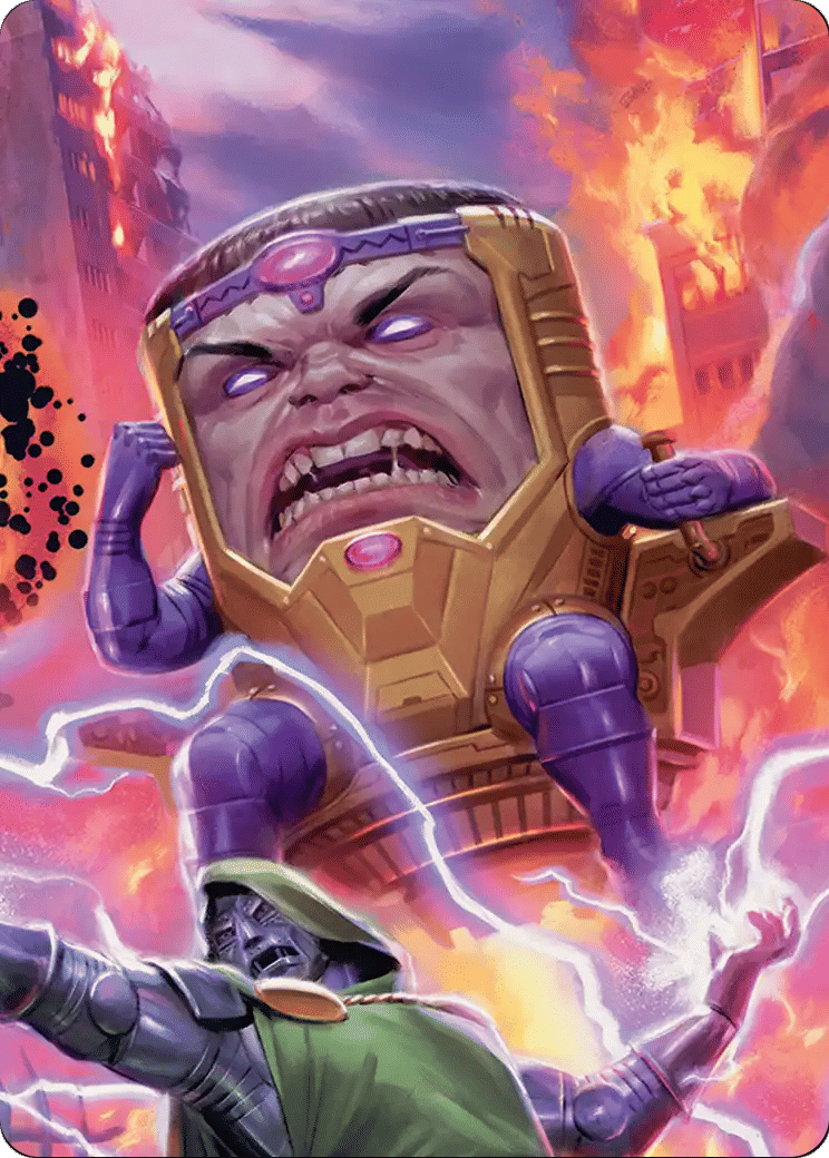 M.O.D.O.K., Evil Intellect — Marvel Super Heroes Art Series — Magic: The Gathering