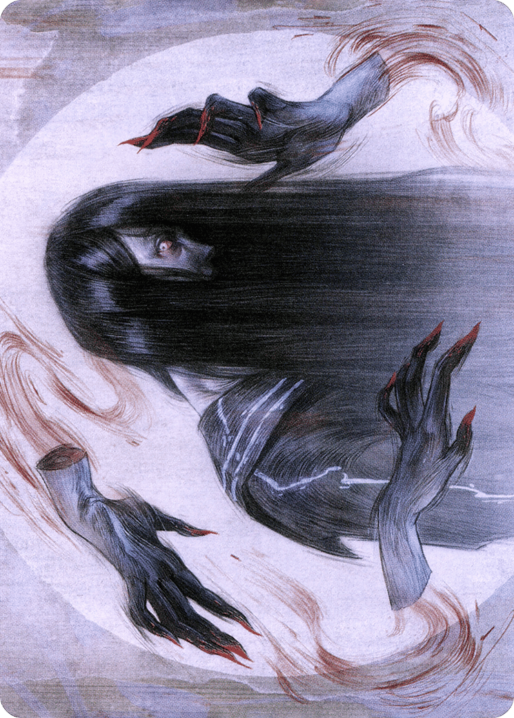 Clawing Torment — Neon Dynasty Art Series — Magic: The Gathering