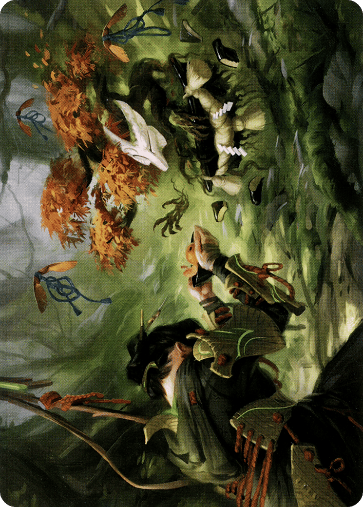 Commune with Spirits — Neon Dynasty Art Series — Magic: The Gathering