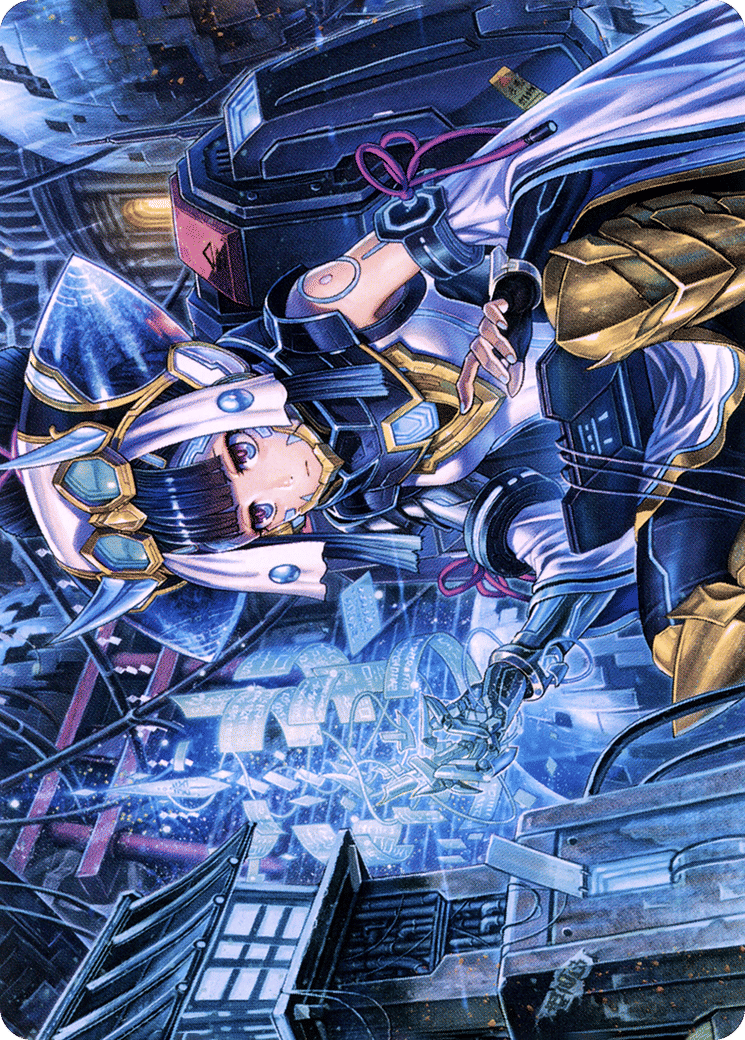 Covert Technician — Neon Dynasty Art Series — Magic: The Gathering
