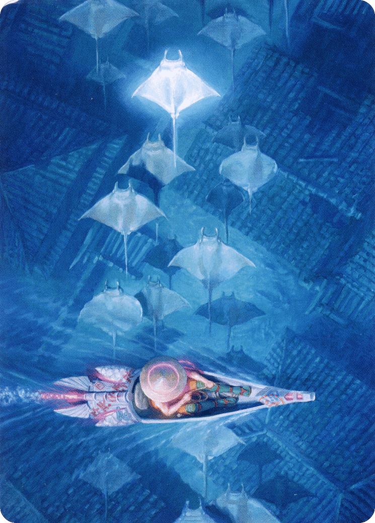 Discover the Impossible — Neon Dynasty Art Series — Magic: The Gathering