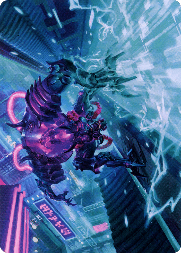 Surgehacker Mech — Neon Dynasty Art Series — Magic: The Gathering