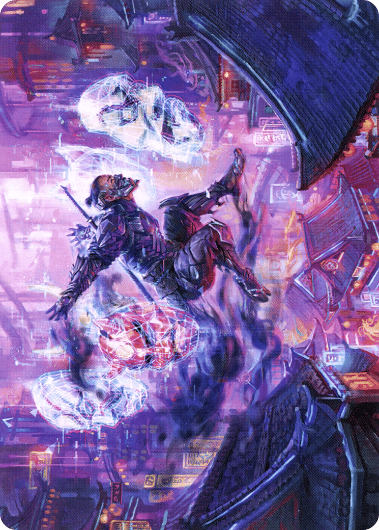 Thousand-Faced Shadow — Neon Dynasty Art Series — Magic: The Gathering