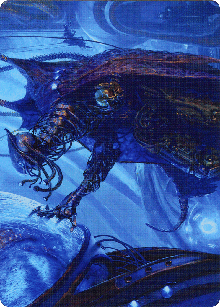Atmosphere Surgeon — Phyrexia: All Will Be One Art Series — Magic: The Gathering