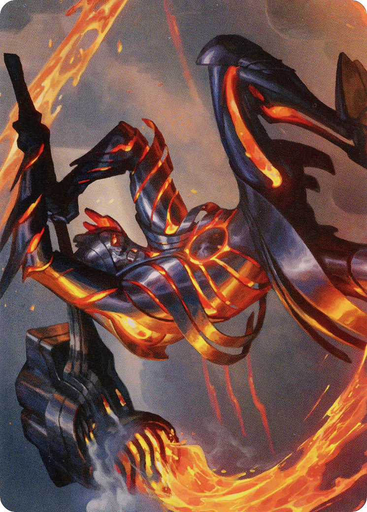 Forgehammer Centurion — Phyrexia: All Will Be One Art Series — Magic: The Gathering