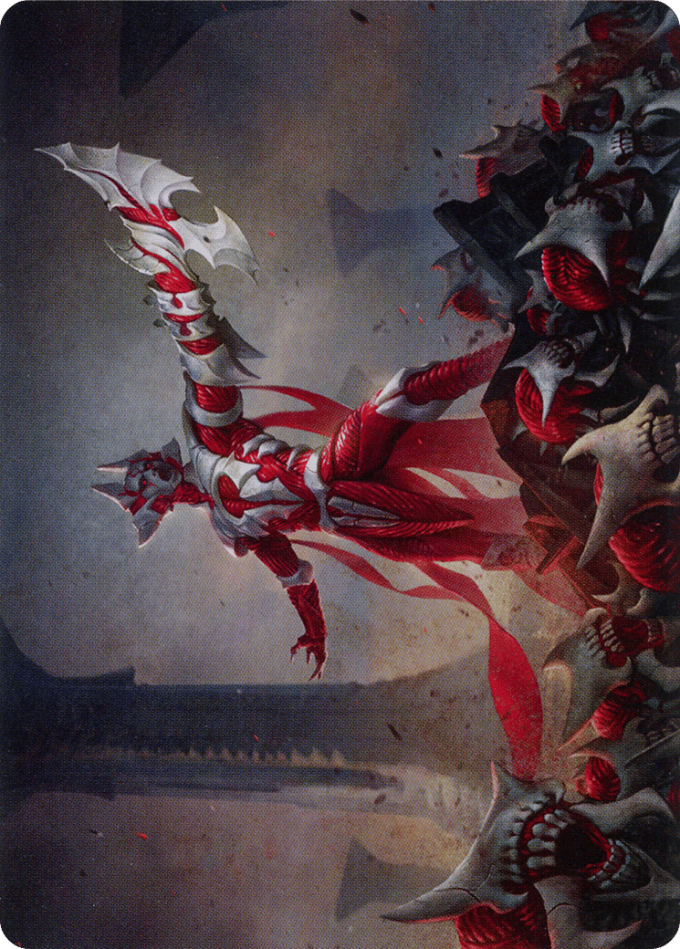 Mite Overseer — Phyrexia: All Will Be One Art Series — Magic: The Gathering