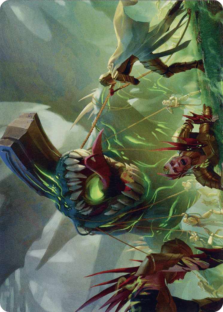 Noxious Assault — Phyrexia: All Will Be One Art Series — Magic: The Gathering