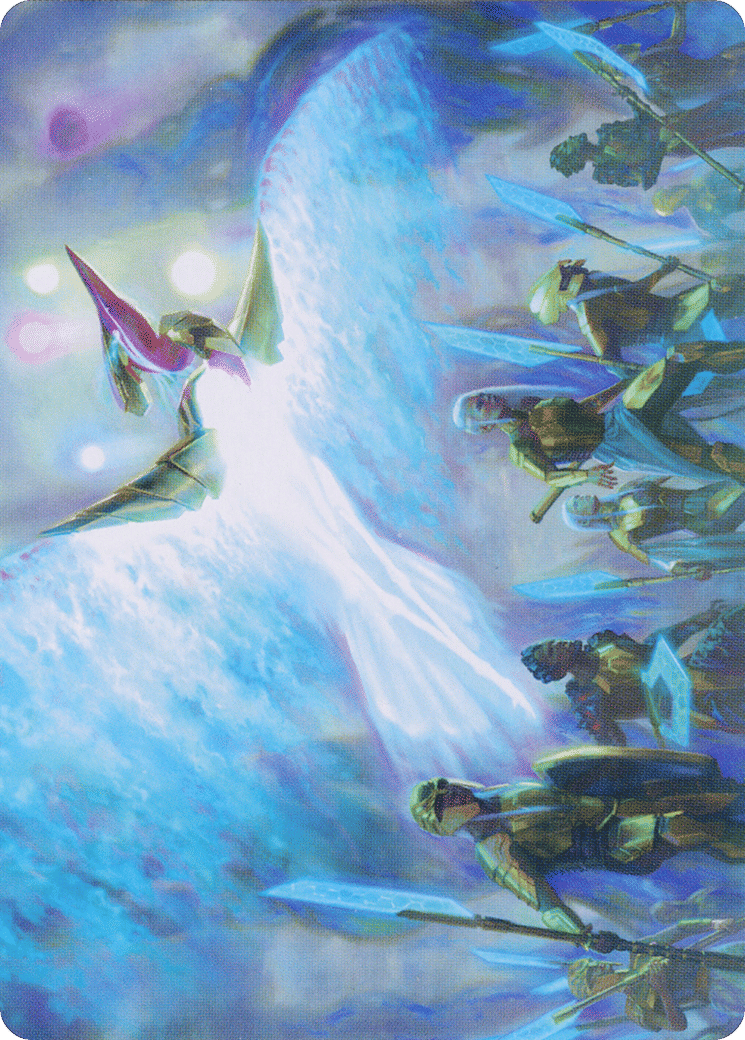 Otharri, Suns' Glory — Phyrexia: All Will Be One Art Series — Magic: The Gathering