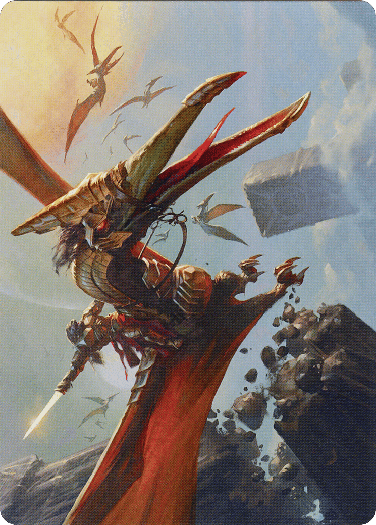 Skyhunter Strike Force — Phyrexia: All Will Be One Art Series — Magic: The Gathering