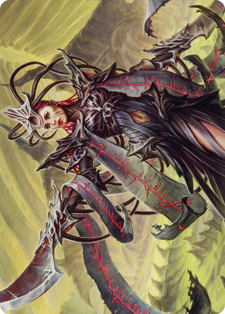 Testament Bearer — Phyrexia: All Will Be One Art Series — Magic: The Gathering