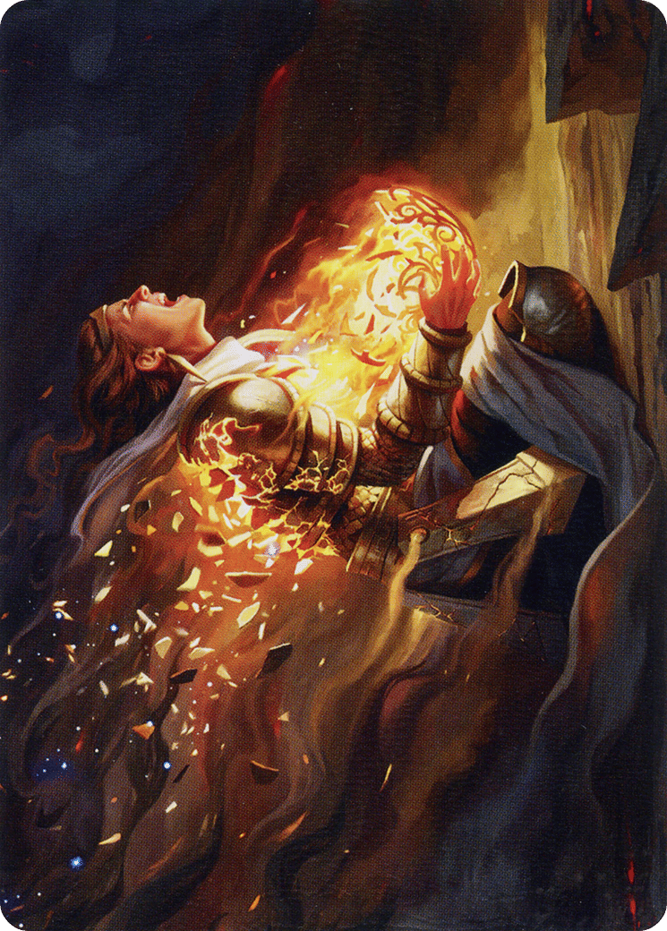 Vanish into Eternity — Phyrexia: All Will Be One Art Series — Magic: The Gathering