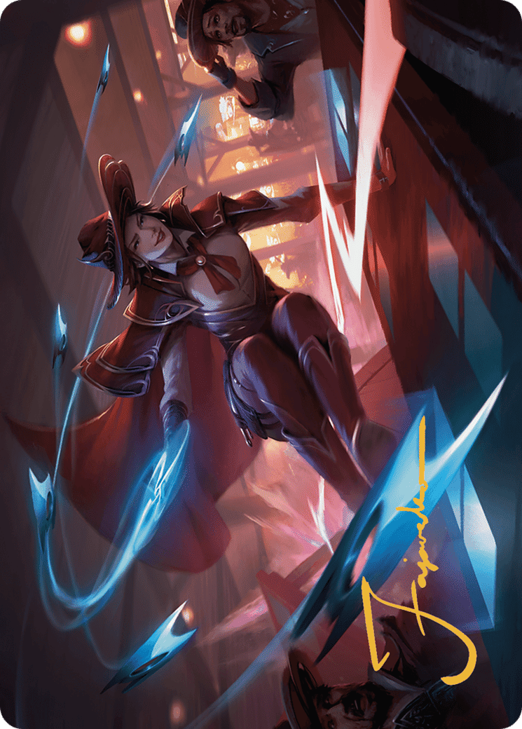 Slick Sequence — Outlaws of Thunder Junction Art Series — Magic: The Gathering