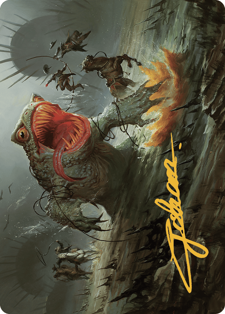 The Gitrog, Ravenous Ride — Outlaws of Thunder Junction Art Series — Magic: The Gathering