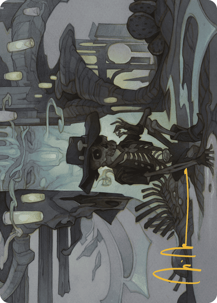 Tinybones Joins Up — Outlaws of Thunder Junction Art Series — Magic: The Gathering