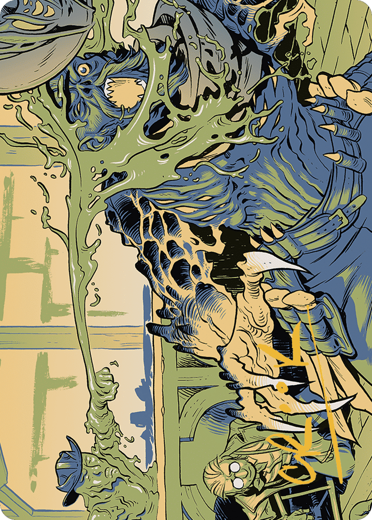 Voidslime — Outlaws of Thunder Junction Art Series — Magic: The Gathering