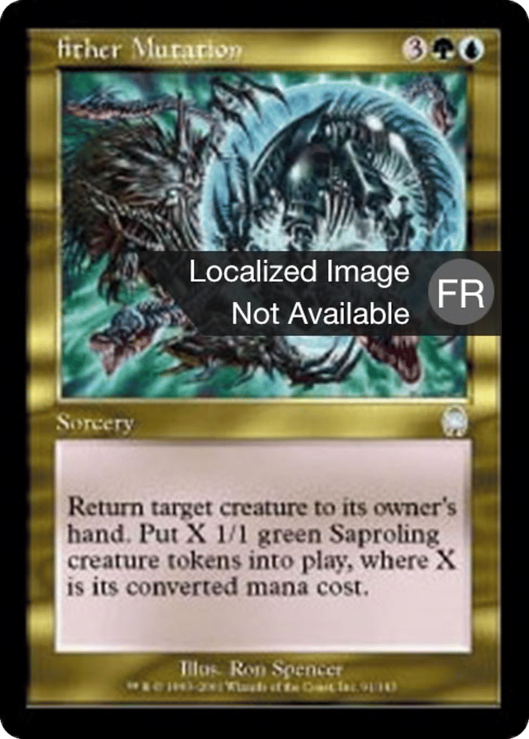 Mutation d'Aether — Apocalypse — Magic: The Gathering
