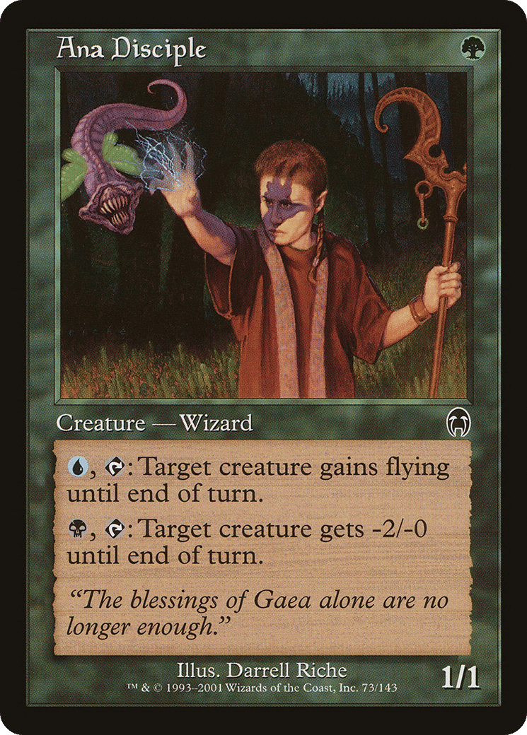 Disciple de l'Ana — Apocalypse — Magic: The Gathering