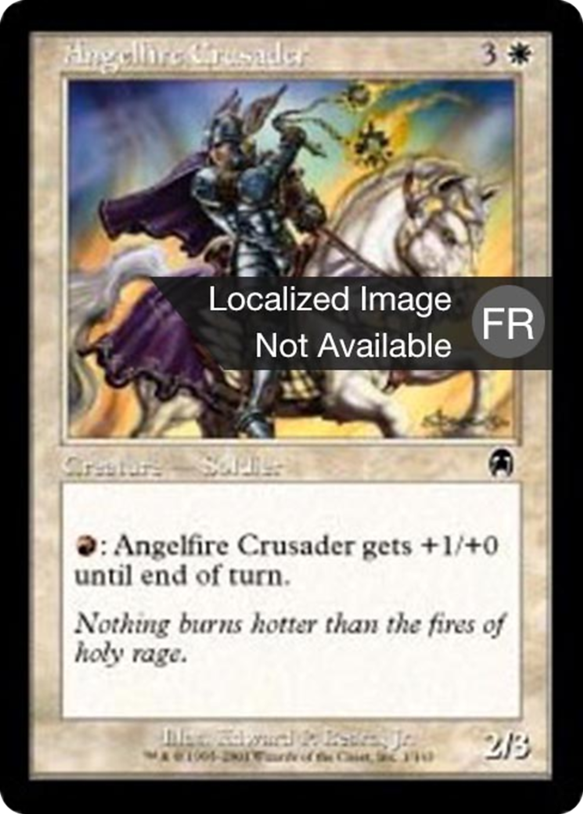 Chevalier sacré d'Angefeu — Apocalypse — Magic: The Gathering