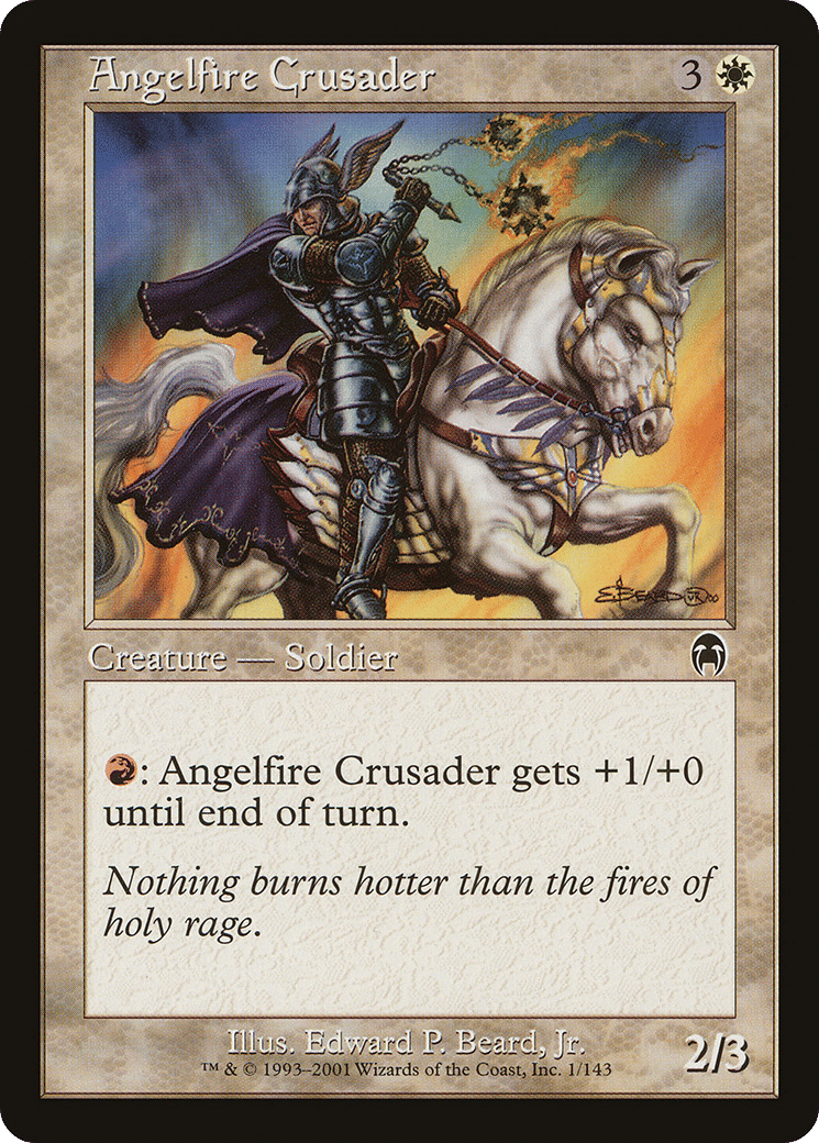 Angelfire Crusader — Apocalypse — Magic: The Gathering