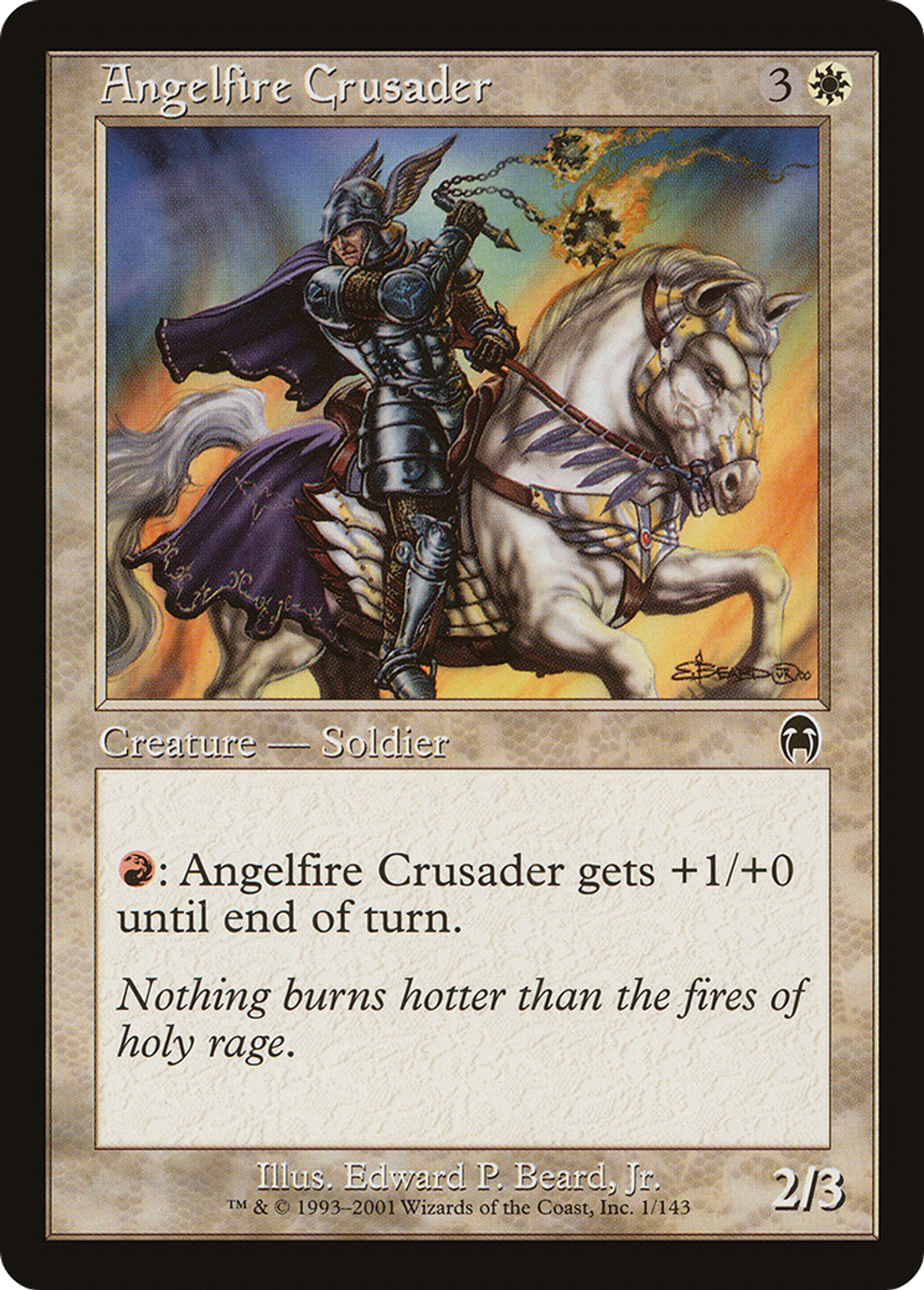 Chevalier sacré d'Angefeu — Apocalypse — Magic: The Gathering