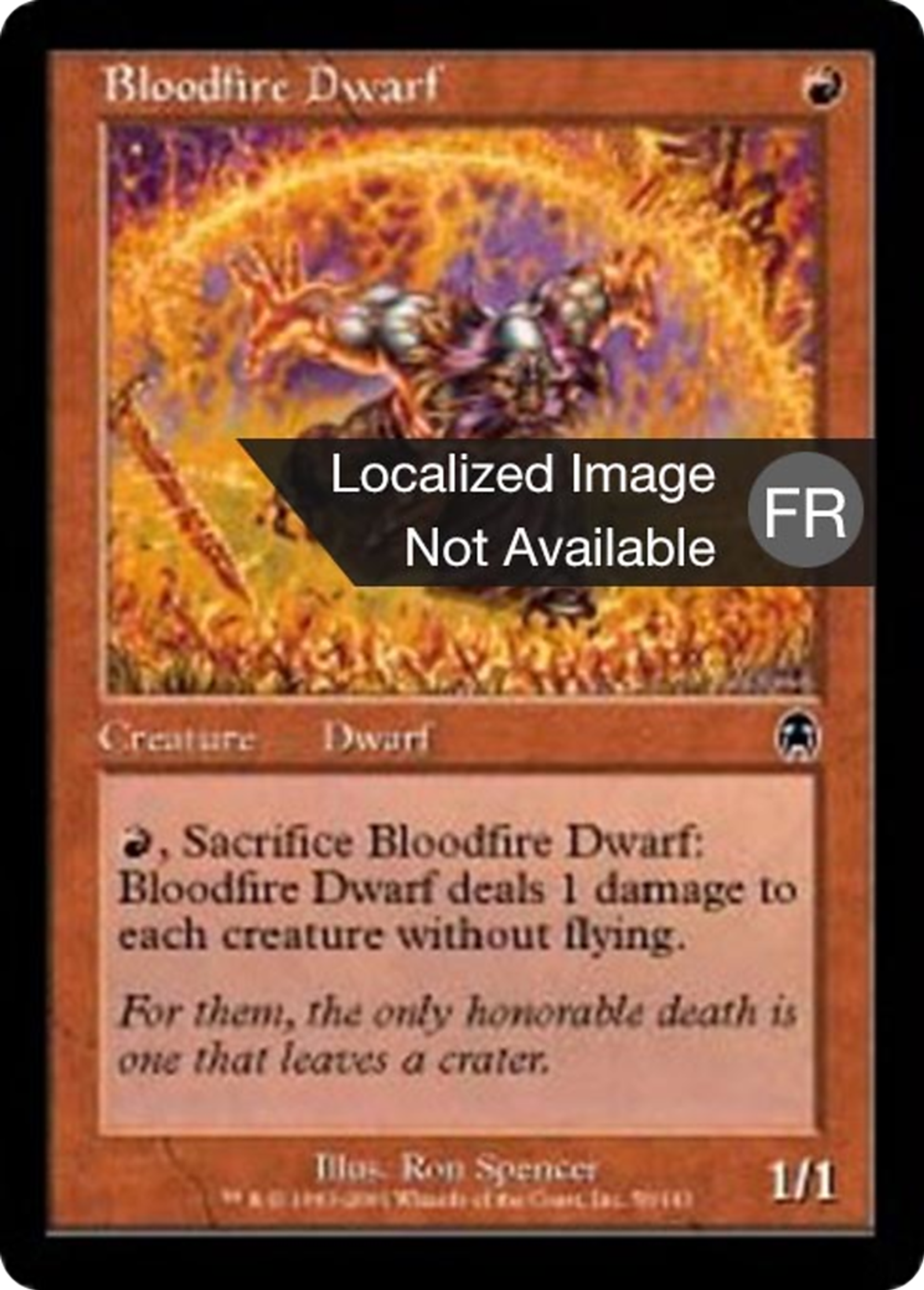 Nain hématopyre — Apocalypse — Magic: The Gathering