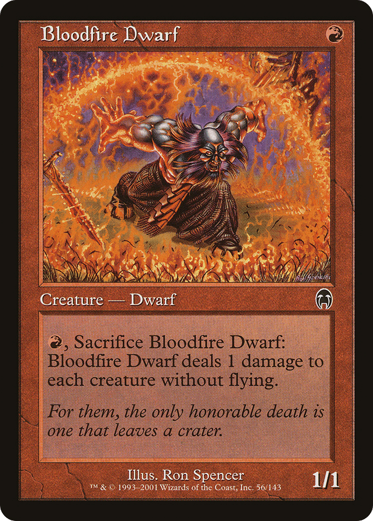 Nain hématopyre — Apocalypse — Magic: The Gathering