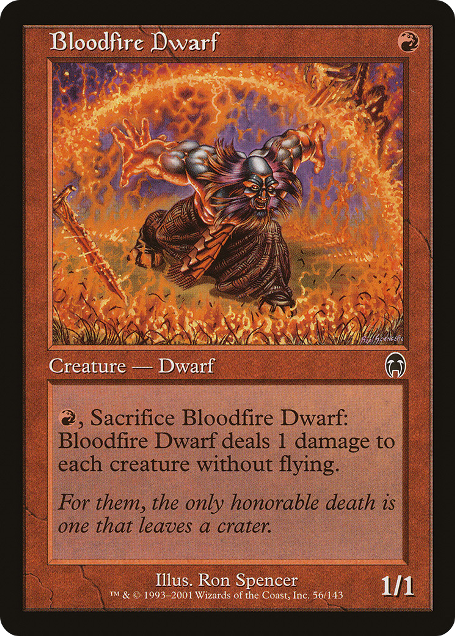 Nain hématopyre — Apocalypse — Magic: The Gathering