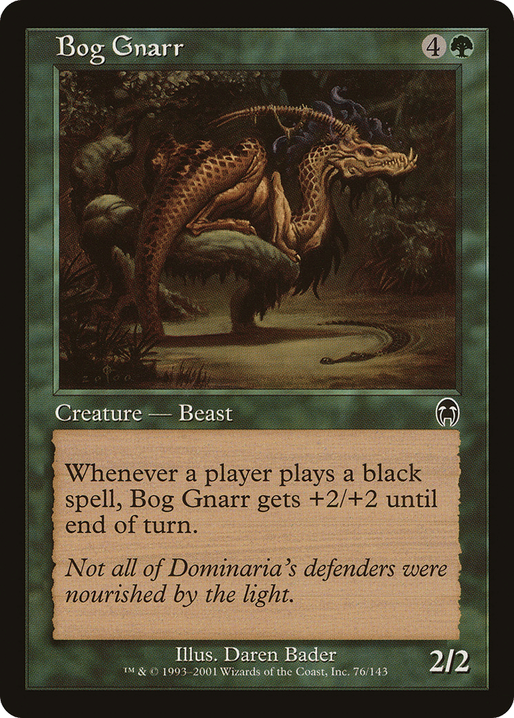 Gnarr des marécages — Apocalypse — Magic: The Gathering