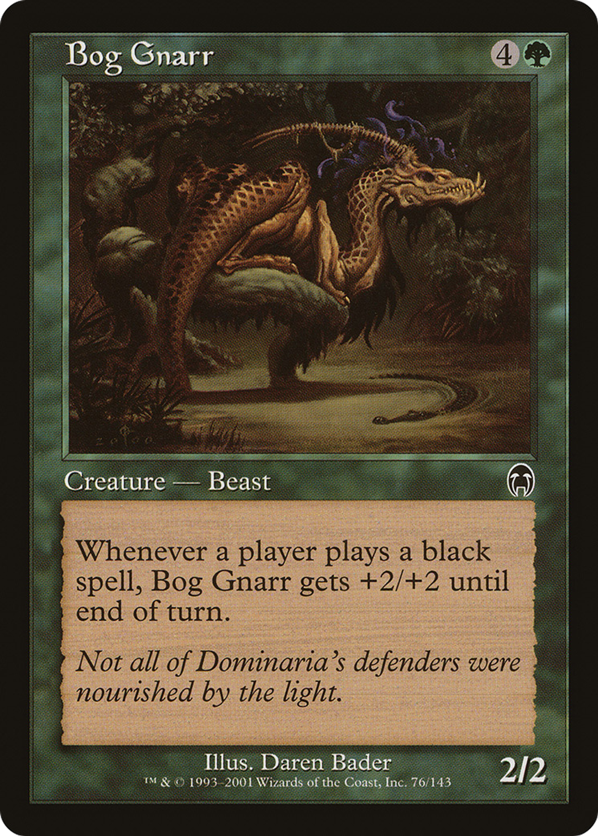 Gnarr des marécages — Apocalypse — Magic: The Gathering