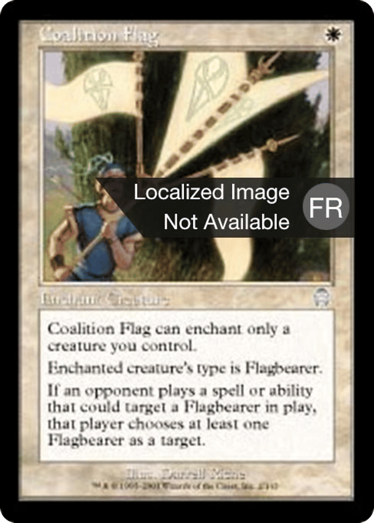 Drapeau de la Coalition — Apocalypse — Magic: The Gathering