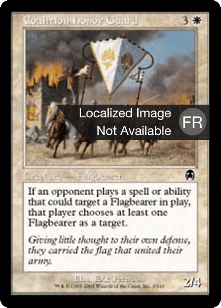 Garde d'honneur de la Coalition — Apocalypse — Magic: The Gathering