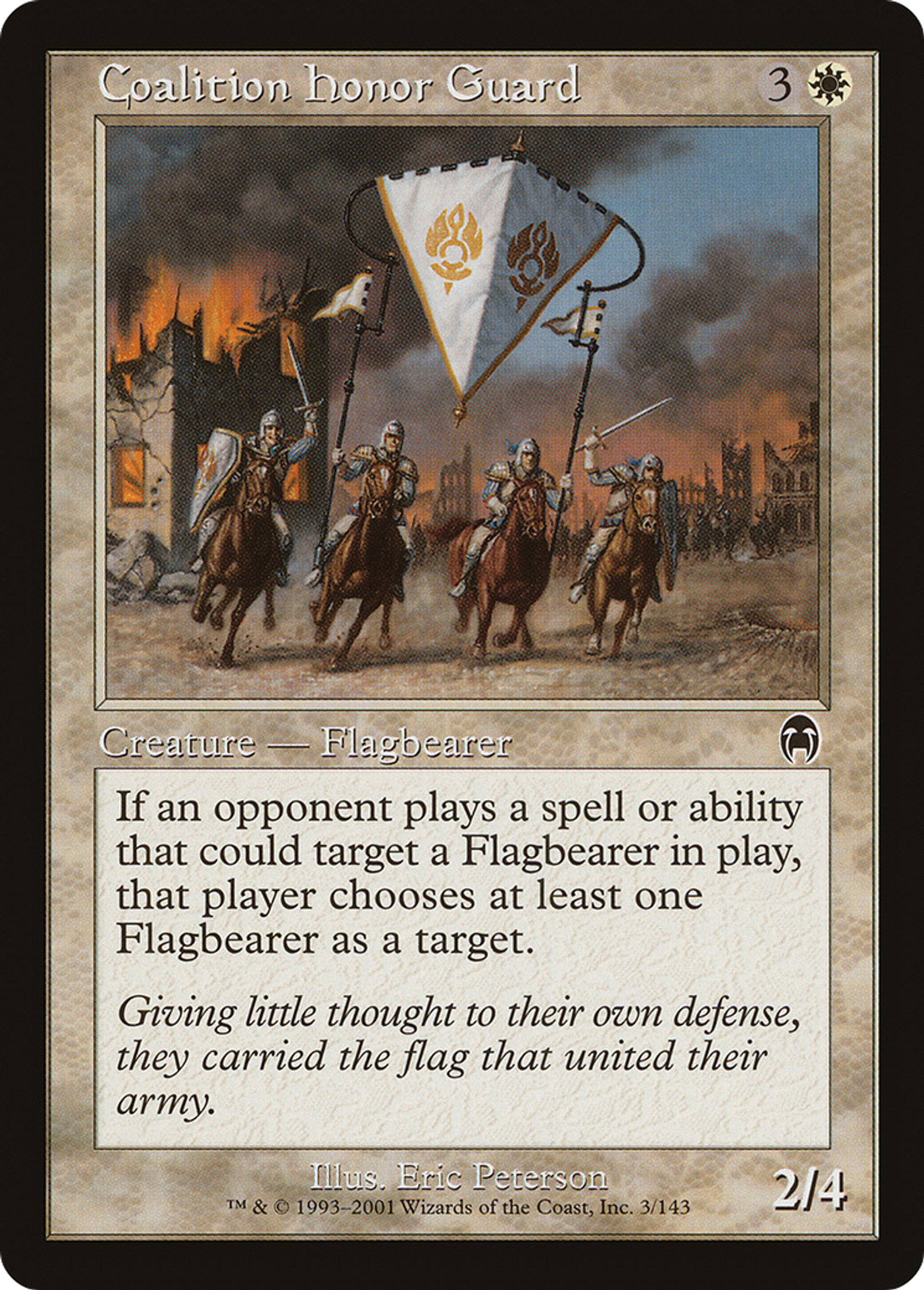 Garde d'honneur de la Coalition — Apocalypse — Magic: The Gathering