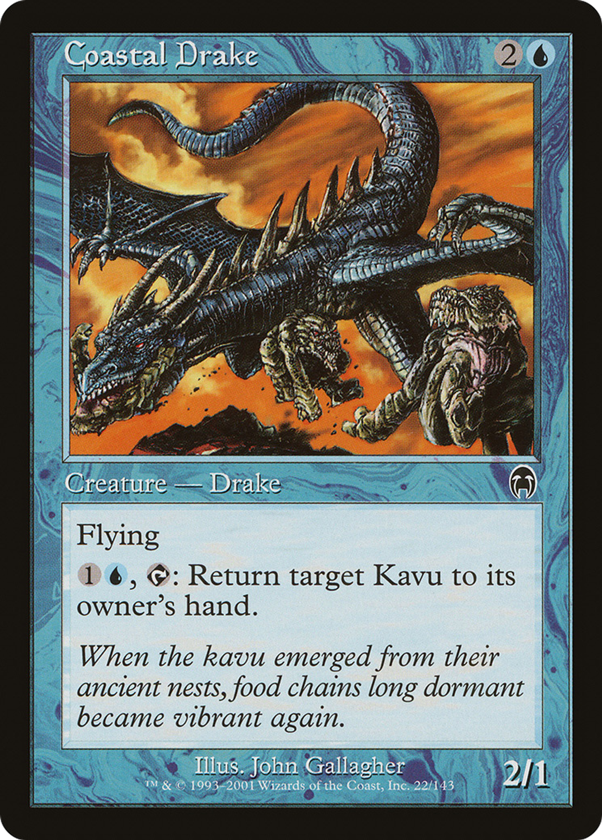 Drakôn des côtes — Apocalypse — Magic: The Gathering