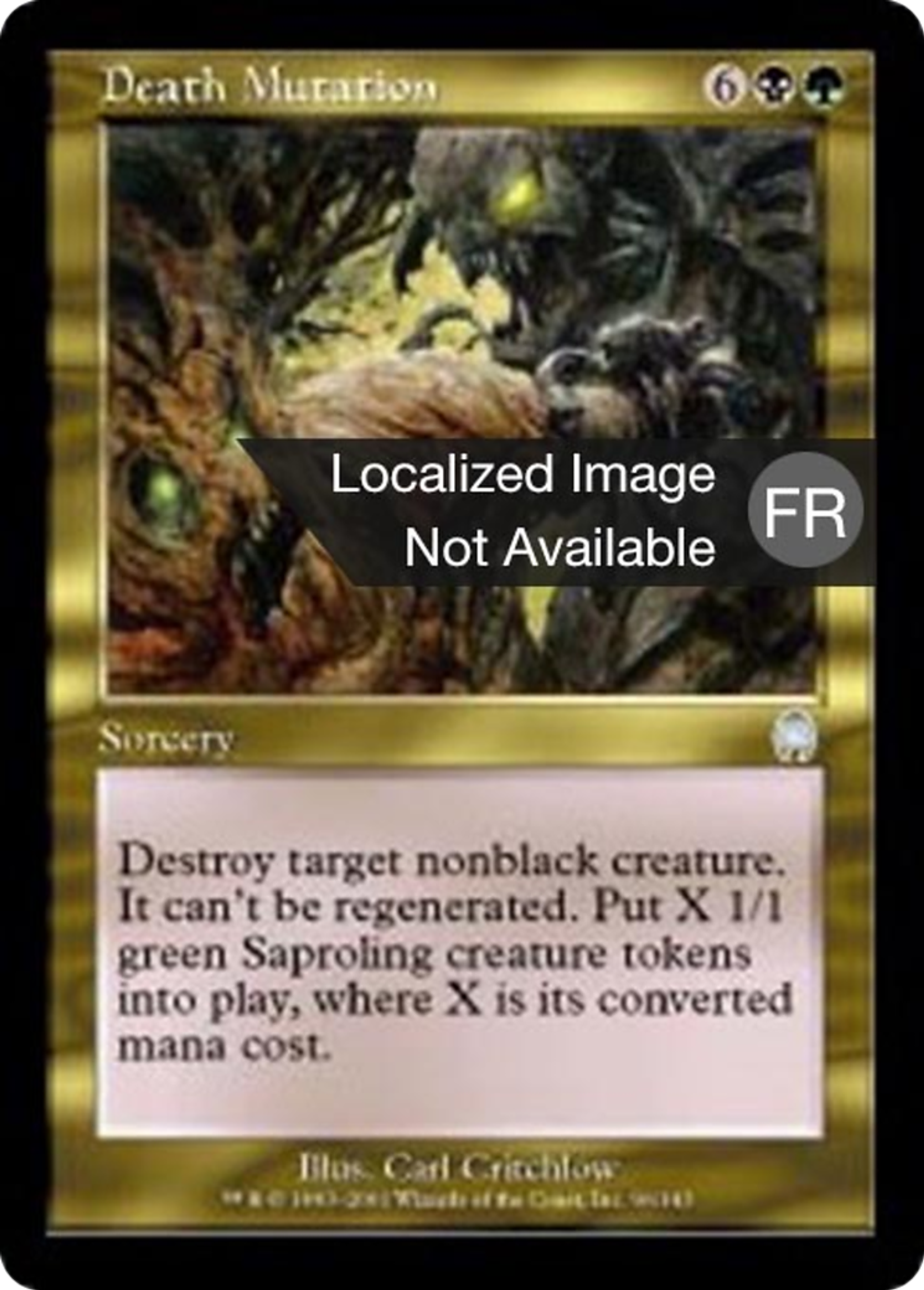 Mutation mortelle — Apocalypse — Magic: The Gathering
