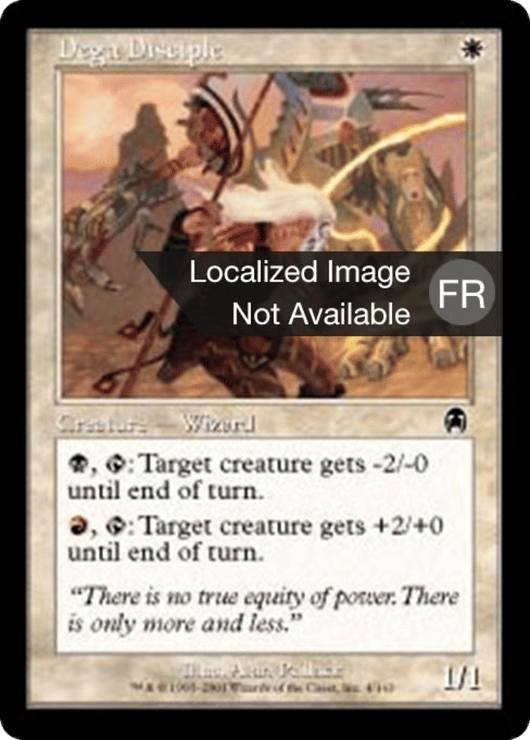 Disciple de l'Orda — Apocalypse — Magic: The Gathering