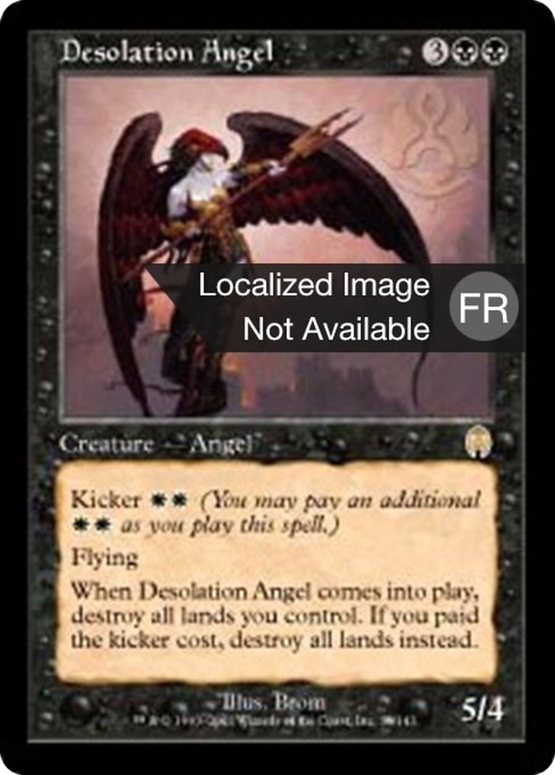 Ange de la désolation — Apocalypse — Magic: The Gathering