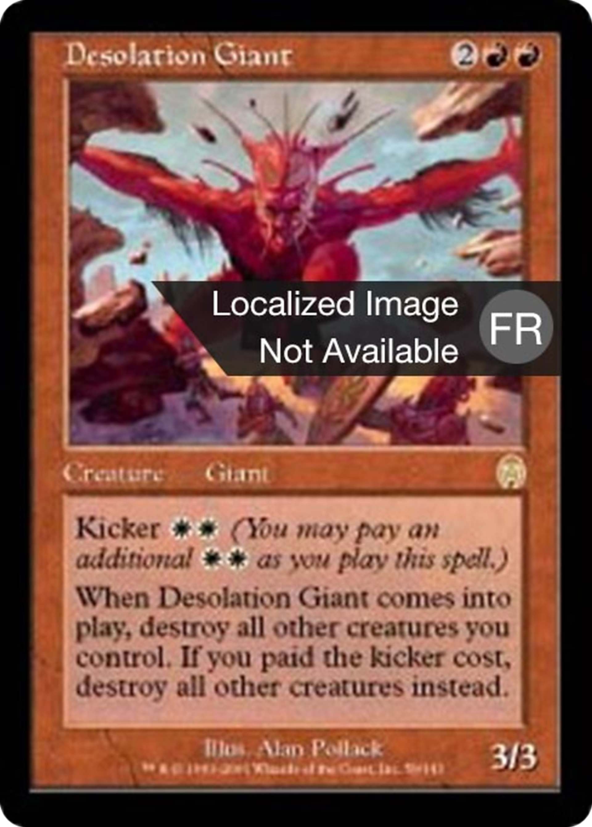 Géant de la désolation — Apocalypse — Magic: The Gathering