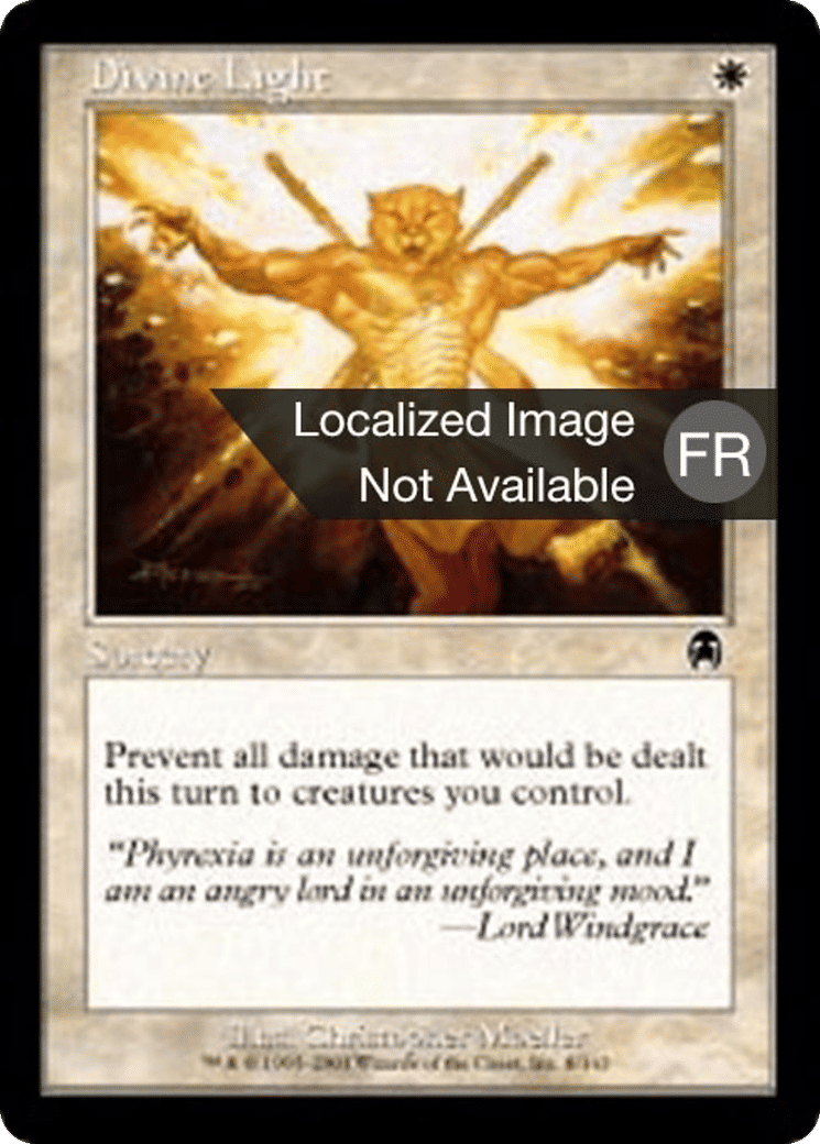 Lumière divine — Apocalypse — Magic: The Gathering