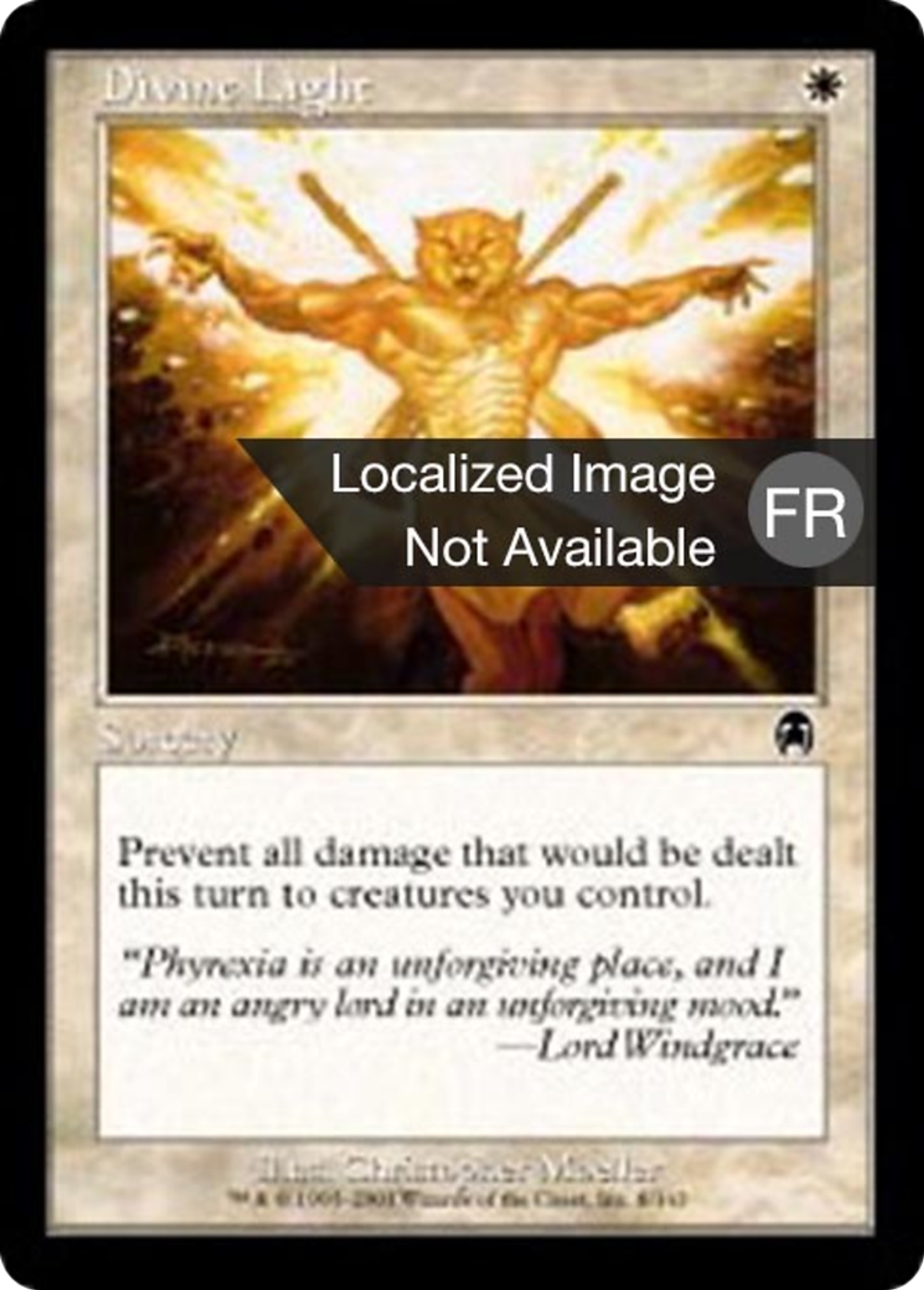 Lumière divine — Apocalypse — Magic: The Gathering